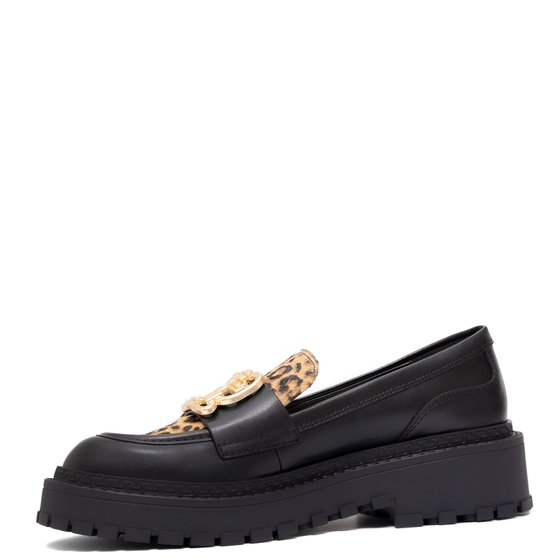 Liu Jo Mokasyny Damskie Black Leopard