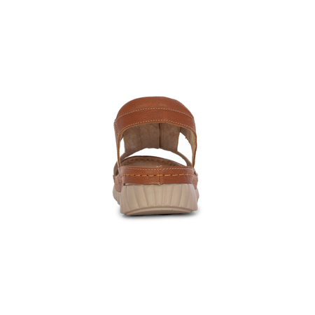 Maciejka Women's Leather Sandals Brown