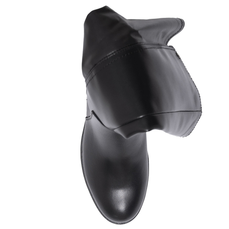 T. Sokolski Kozaki Skórzane Damskie Na Zamek Czarne HX-Z25-179-BLK