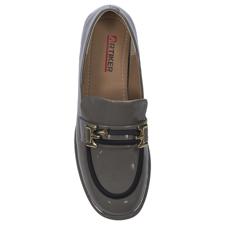 Artiker Women's Grey Low Shoes