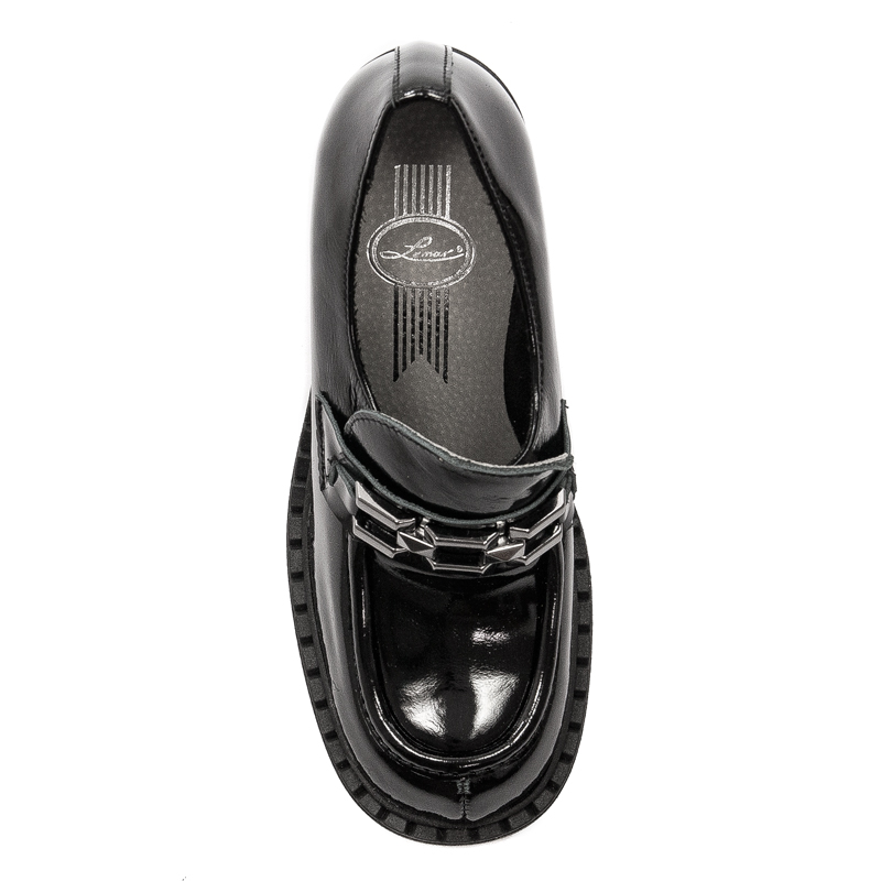 Lemar Women's leather black shoes