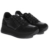 Igi&Co Sneakersy damskie skórzane Czarne