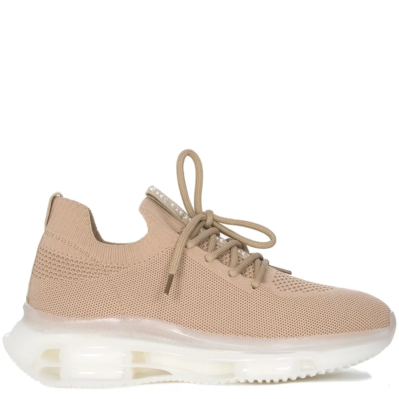 GOE Sneakersy buty damskie sportowe beż