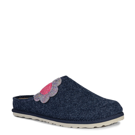 Inblu Women's Grey-Blue Slippers