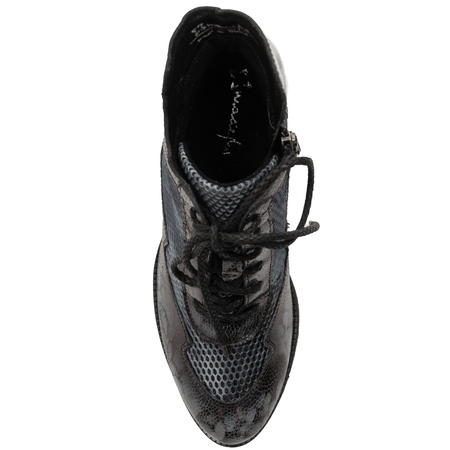 Maciejka Women's Leather Boots Ash White