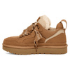 UGG Sneakersy damskie ocieplane na platformie W Lowmel Chestnut