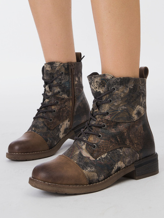 Rieker Women's Warned Multicolour Boots