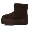 UGG Botki damskie Classic Mini Platform Burnt Cedar
