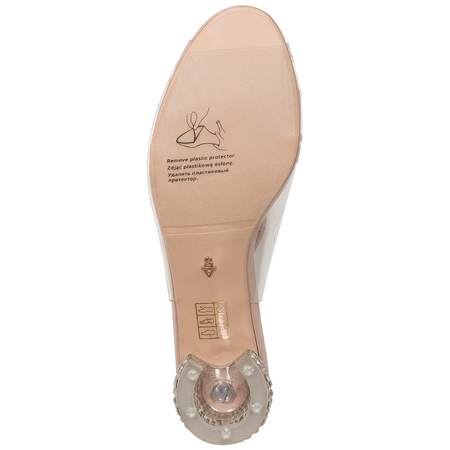 Sca'viola Women's Sandals On A High Heel Light Pink