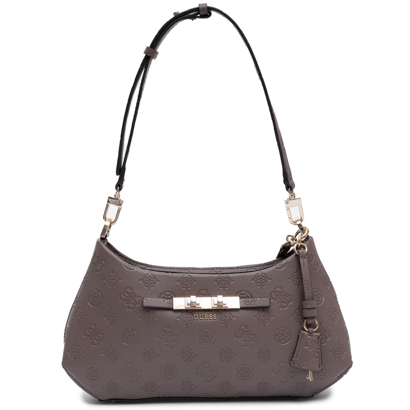 Guess Elegancka Klasyczna Torebka Damska Taupe PD22251-TAUPE LOGO