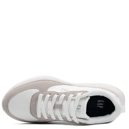 GAP White Women's Platform Sneakers Fabric GPW6155300061