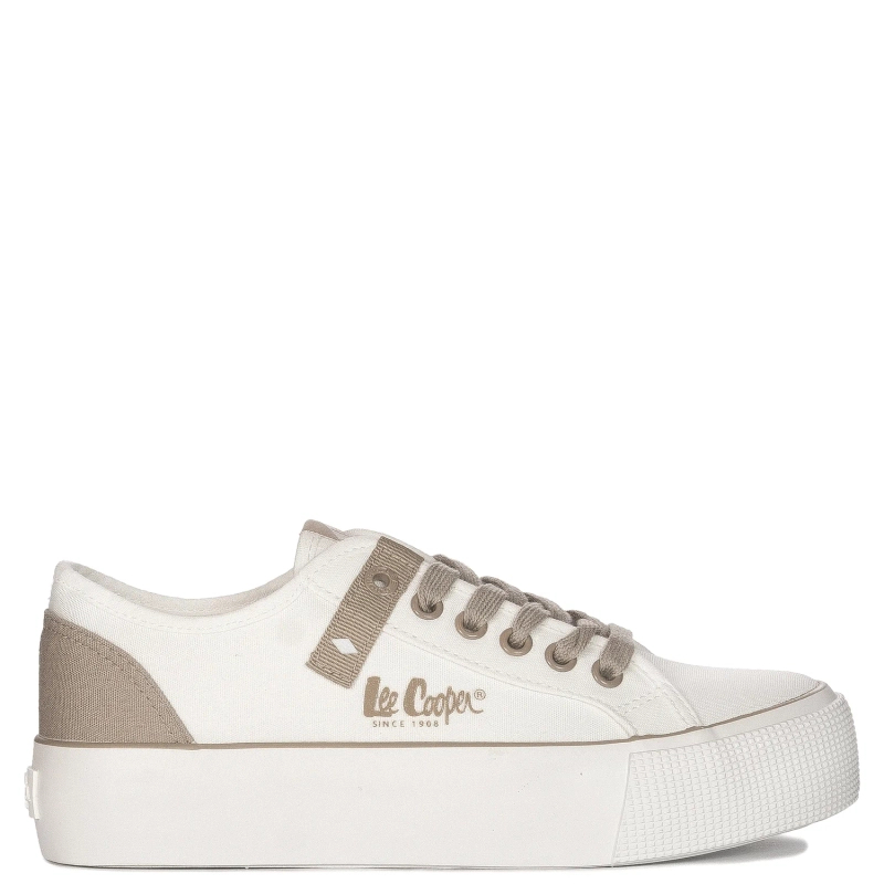 Lee Cooper Women's White Trainers