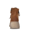 Maciejka Stunning Suede Boots on a Chunky Platform Caramel 06309-29 (06309-29-00-8)
