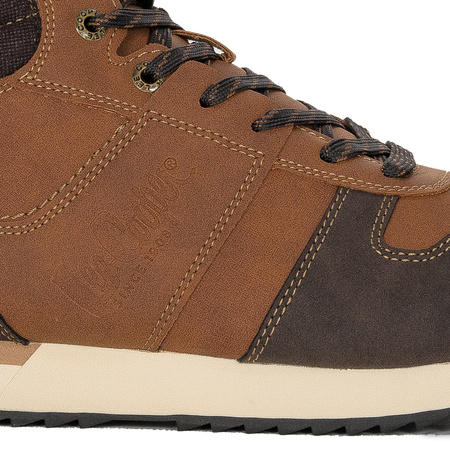 Sneakersy Lee Cooper Brown Brązowe