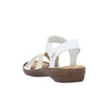 Rieker Women's White Sandals