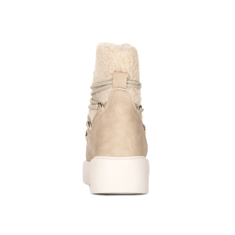 Filippo Women's beige insulated snow boots