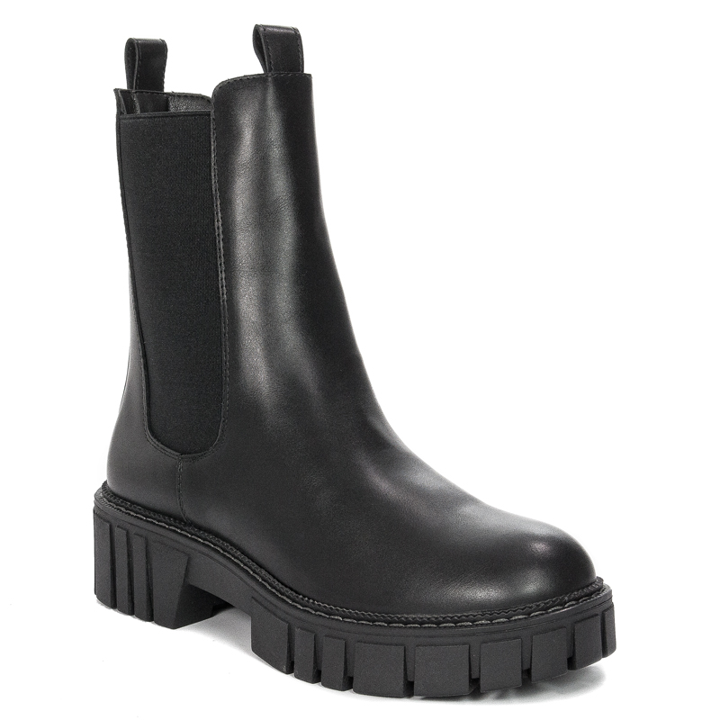 Boots Sergio Leone insulated on the Black platform