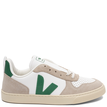 Veja Sneakersy damskie skórzane White Emeraude Almond białe