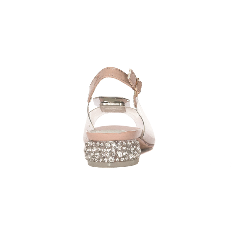 Sca'viola Women's Sandals On A High Heel Light Pink