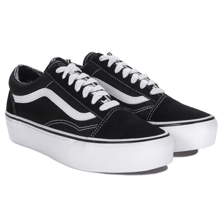 Vans Old Skool Platfor Black Trainers