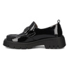 Filippo Black Leather Shoes