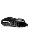 S.Barski Women's Black Patent Leather Boots