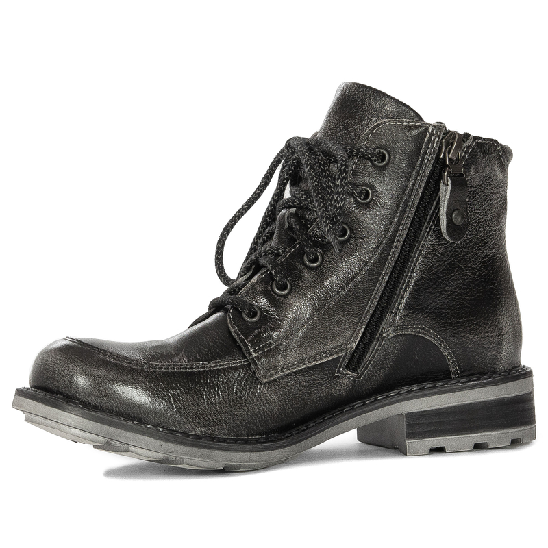 Maciejka Women's Leather Boots Ash White