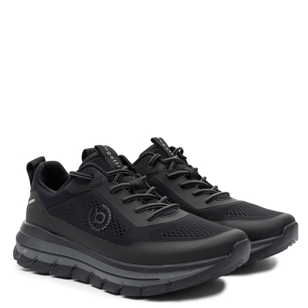 Bugatti Dynamic Men's Sports Sneakers Breathable Black TT153047-BLACK
