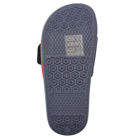 Big Star Navy/Red Velcro children's slippers