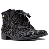 Laura Vita Women's Lace-Up Ankle Boots Acier