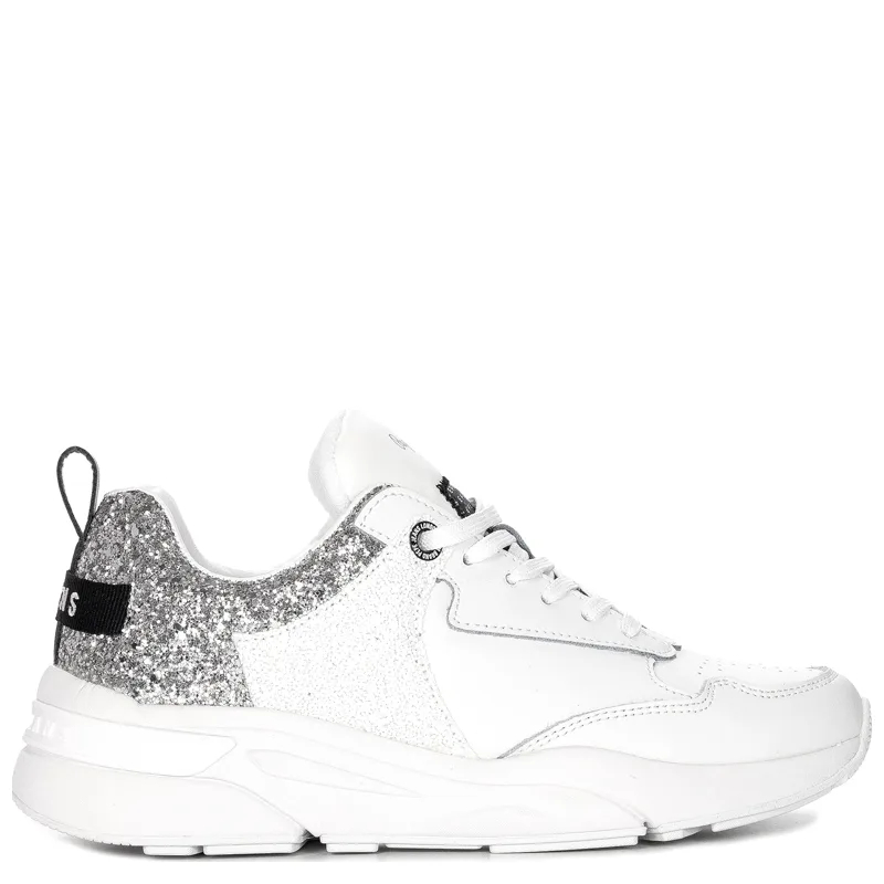 Pepe Jeans Sneakersy damskie White Arrow Glam Białe