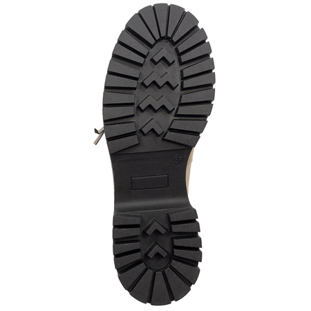 Maciejka Gold Flat Shoes 