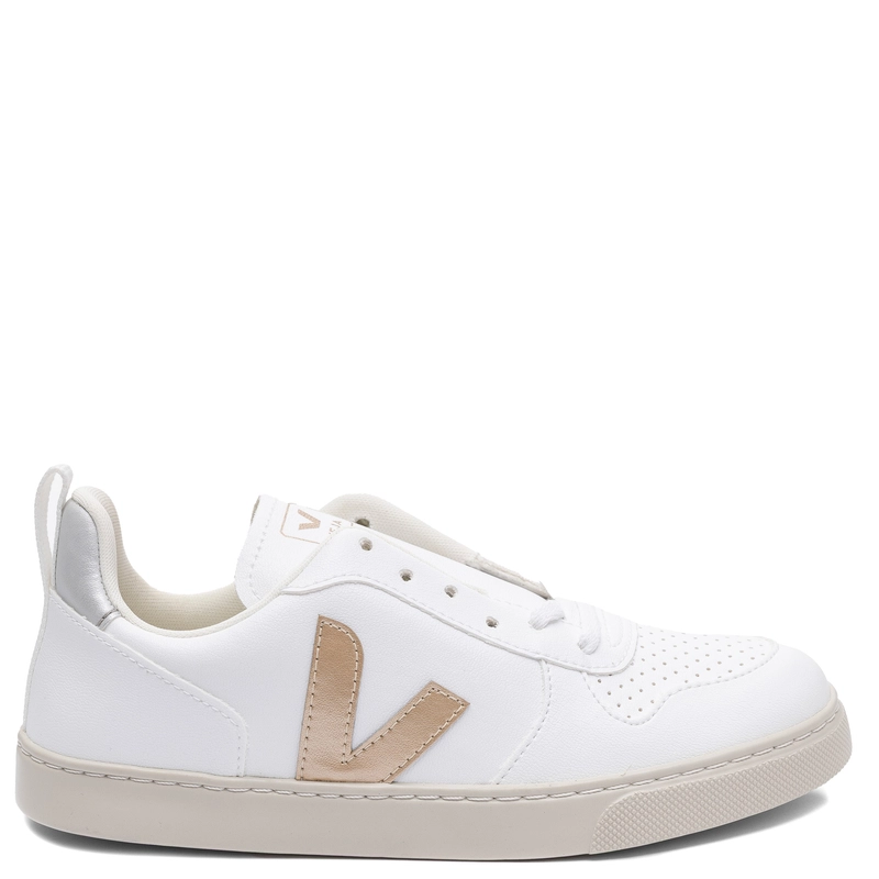 Veja Sneakersy damskie White Platine Silver białe