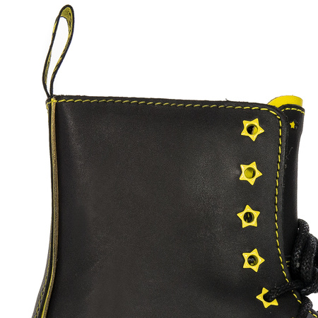 Dr. Martens Botki glany damskie skórzane Jadon II Star