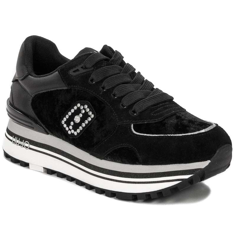 Liu Jo Sneakersy Damskie Czarne