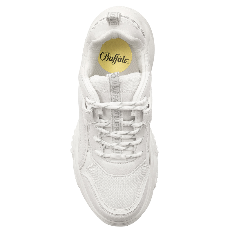 Buffalo Sneakersy damskie na platformie Blader Matcha White