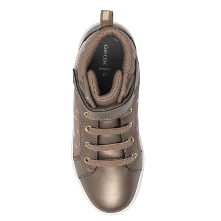 Geox Children's Sneakers  Dk Beige- Platinum