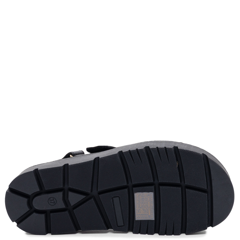Tommy Hilfiger Sandały Damskie na Platformie Czarne T3A2-34284-BLACK