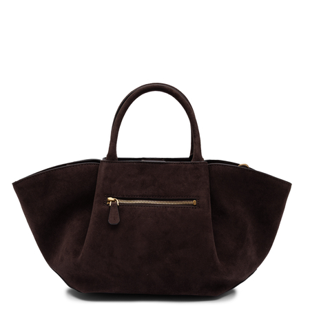 Guess Elegancka Zamszowa Torba Damska Pojemna Brązowa HWSG2237060-ESPRESSO