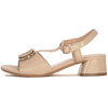 Sergio Leone Women's Sandals On A High Heel Chamoiss