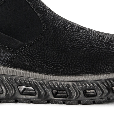 Rieker platform black Boots