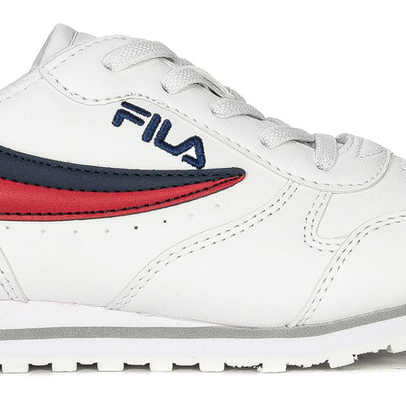 Fila Buty dziecięce sneakersy Orbit Low Kids White Dress Blue