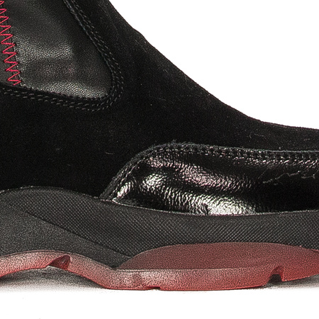 Filippo Women's black leather boots