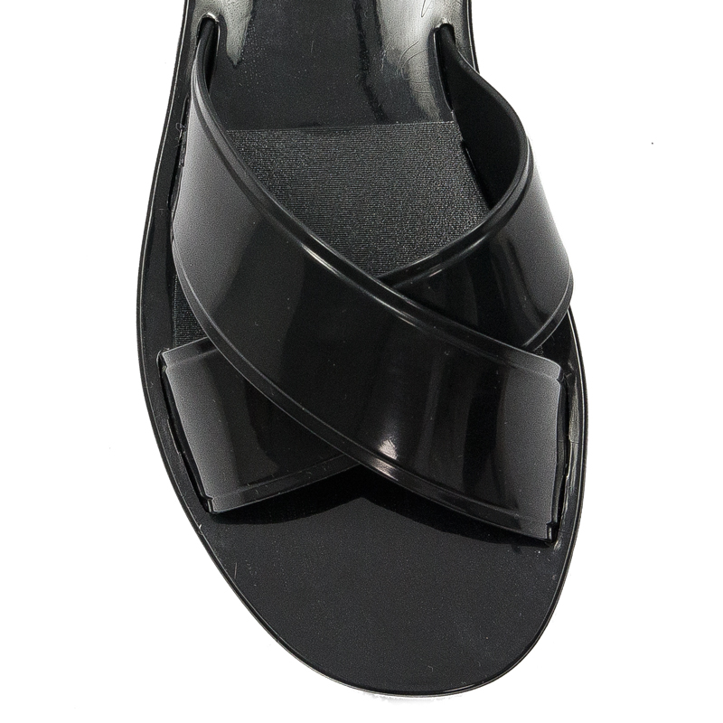 Zaxy Klapki damskie Unica Slide AD Black Czarne