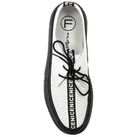 Filippo Women's White Lether shoes