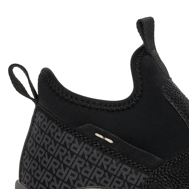 Rieker platform black Boots