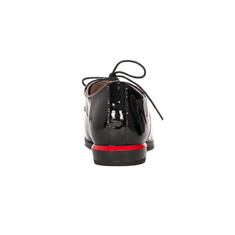 Women's shoes Filippo black lacquered leather