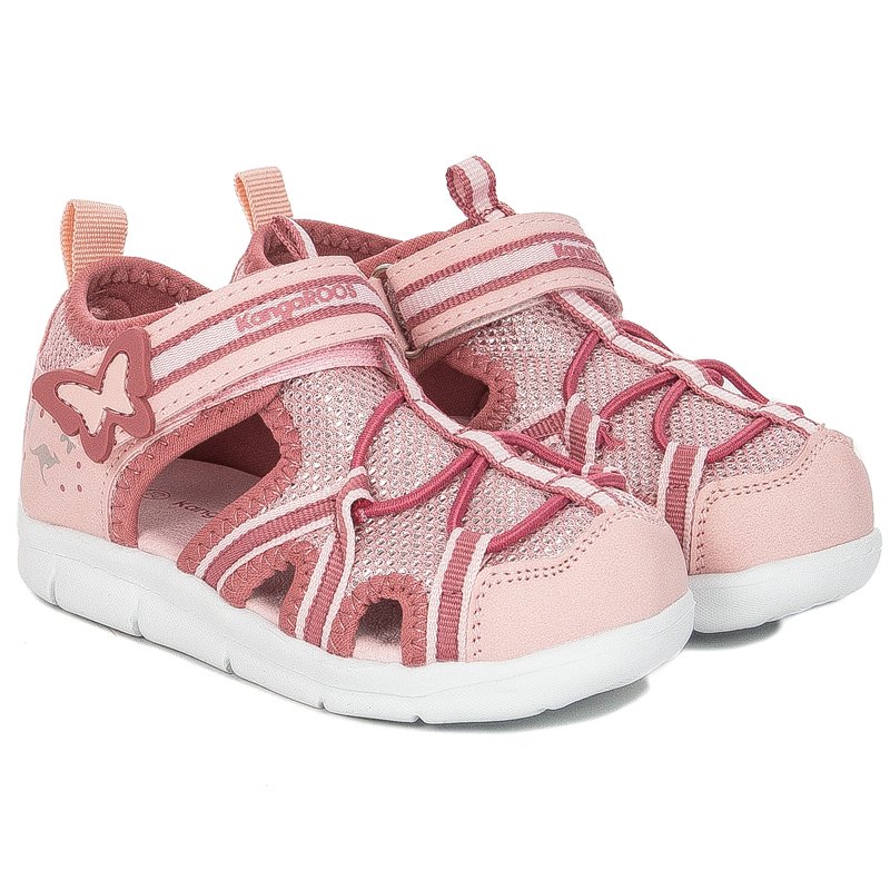 Buty dziecięce dziewczęce Kangaroos Frost Pink Dusty Rose