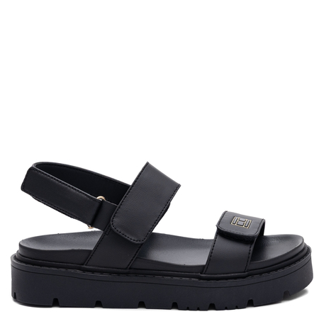 Tommy Hilfiger Sandały Damskie na Platformie Czarne T3A2-34284-BLACK