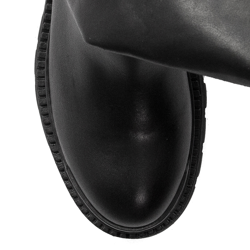 Boccato Women's warm leather boots black